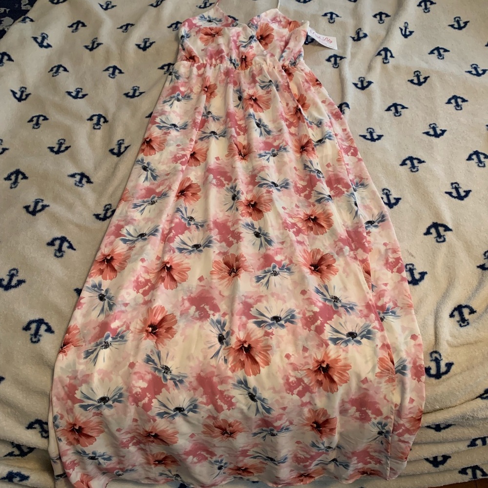 Floral maxi dress